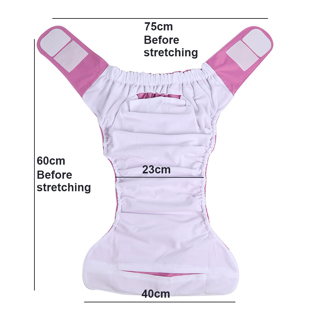 Reusable Adult Diapers, Large  - Cloth Diaper Insert recension och pris