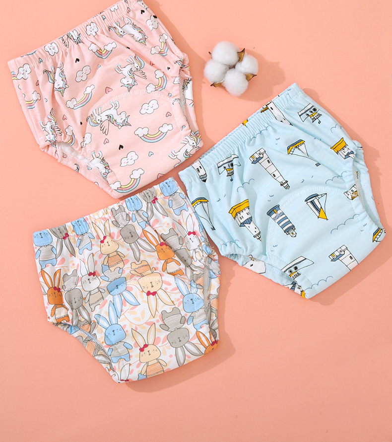 5pcs Baby Cotton Training Pant - Cloth Diaper Insert recension och pris