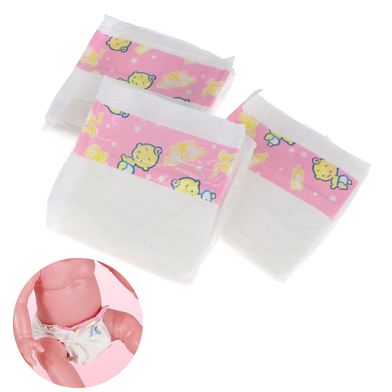 3pcs Diaper Pants Wear for Dol - Cloth Diaper Insert recension och pris