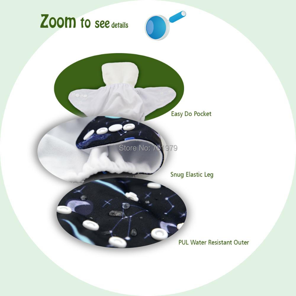 U Pick ALVABABY Baby Diaper Re - Cloth Diaper Insert recension och pris